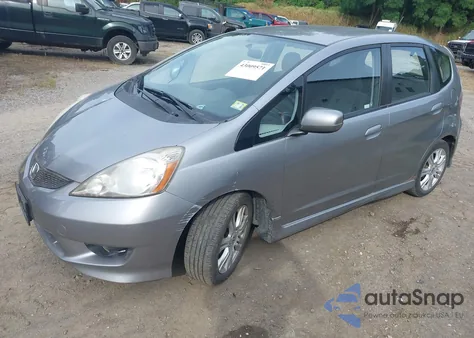 2009 Honda Fit Sport из США, поврежденный, VIN JHMGE88469S001174